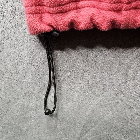 Bass Pro Shop Jacket Womens Large Pink Fleece Outdoor Mock Neck Full Zip - Picture 10 of 12